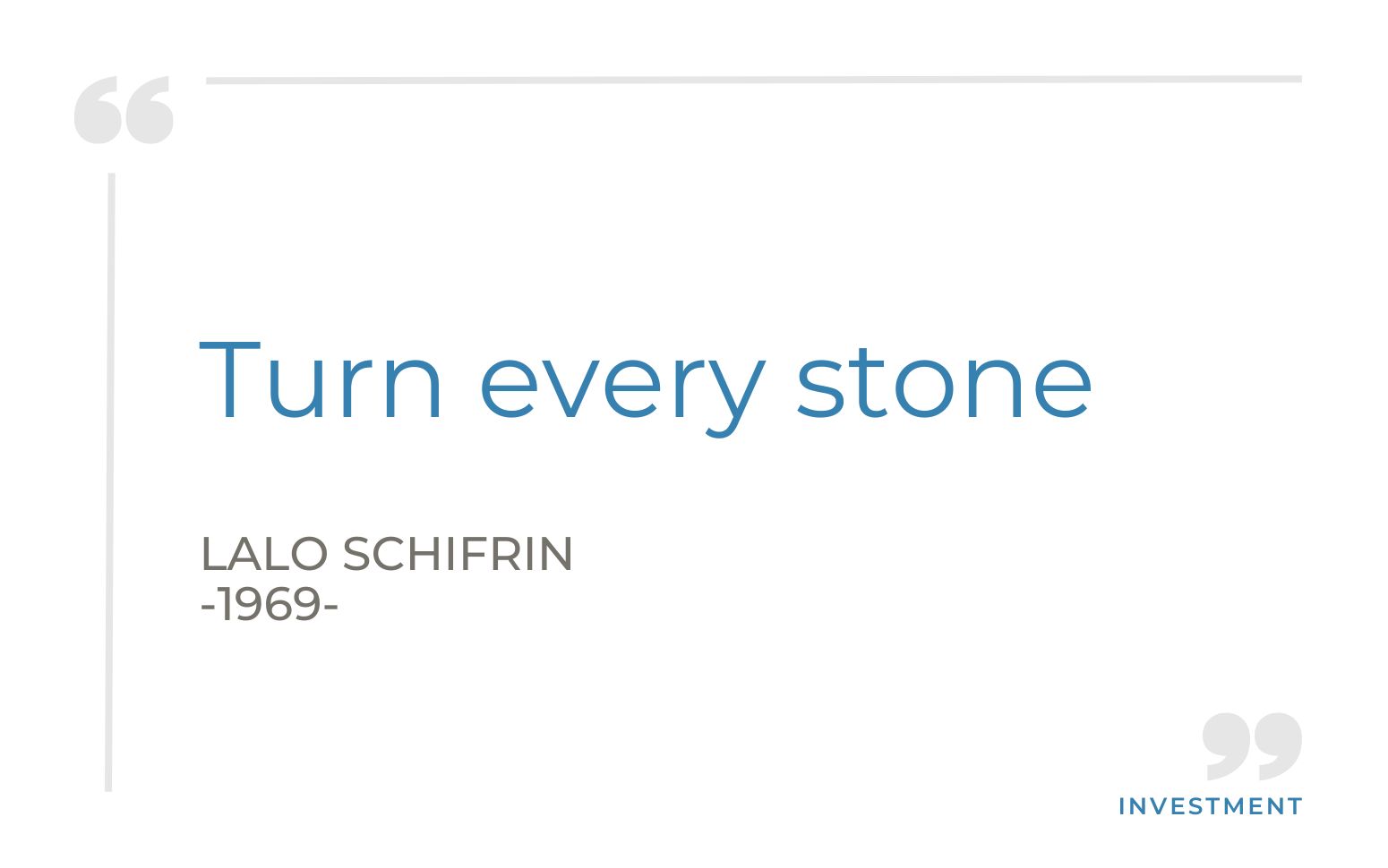 November Market Comments