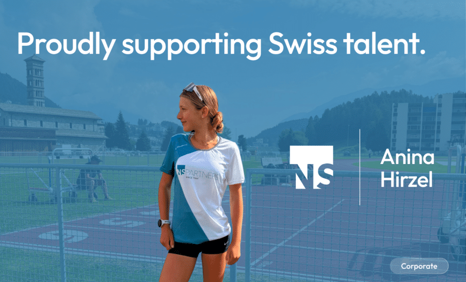 Swiss athlete Anina Hirzel supported by NS Partners ahead of international competitions