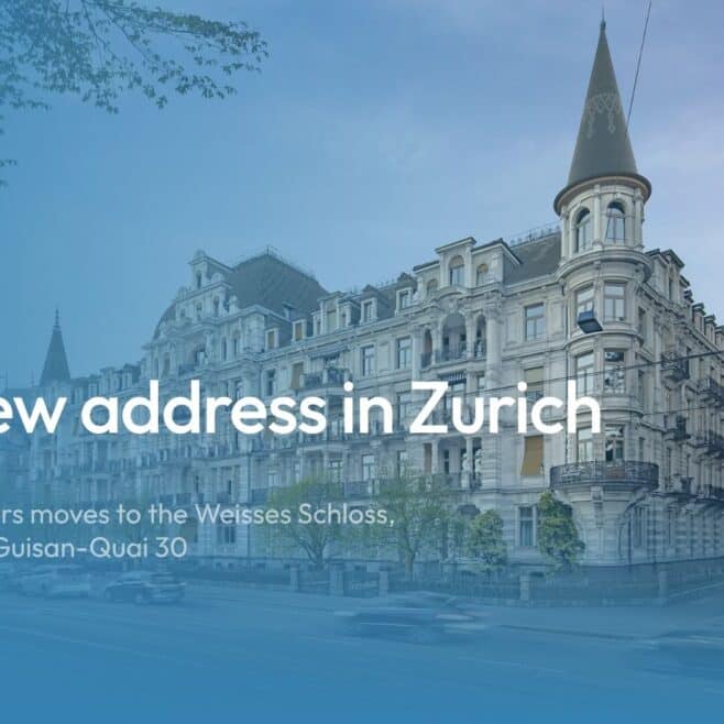 NS Partners Zurich office at the historic Weisses Schloss on General-Guisan-Quai