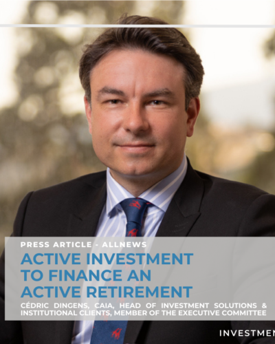 Active investment to finance an active retirement
